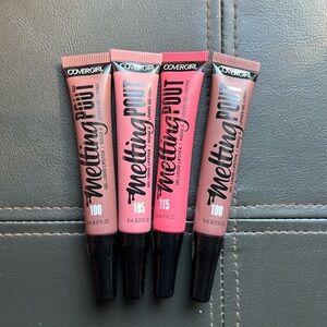 Covergirl | Melting Pout Gel Liquid Lipstick Lot of 4